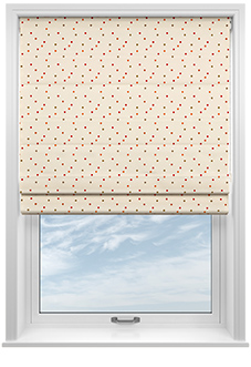May Day, Balloons Spice - Twist&Fit Roman Blind